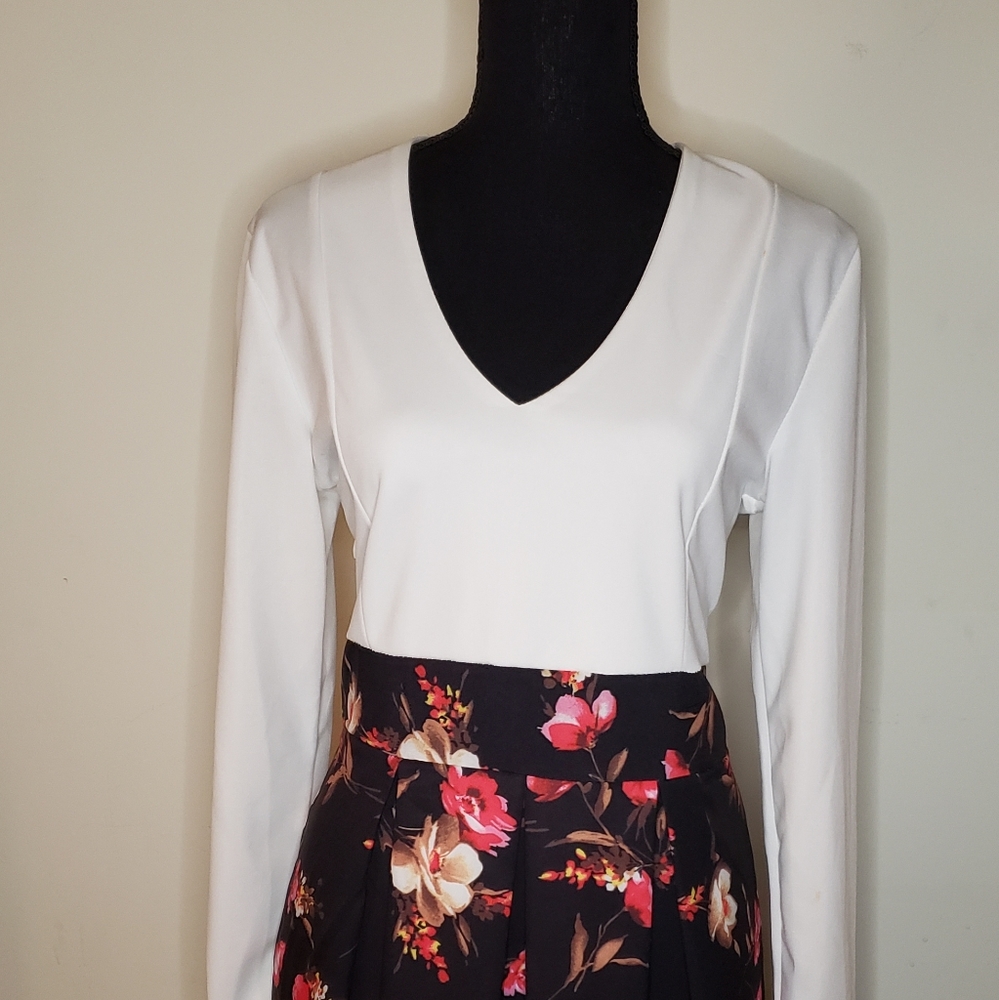 Women's Long Sleeve Mini Dress